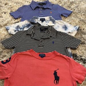 Polo by Ralph Lauren Kids' Multicolor Shirt Set- Size 6